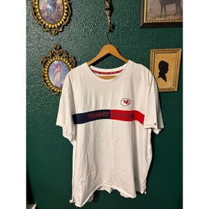 Tommy Hilfiger x Kansas City Chiefs Logo Graphic T-Shirt White Size XXL